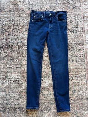 GAP Women's Dark Blue Skinny Jeans